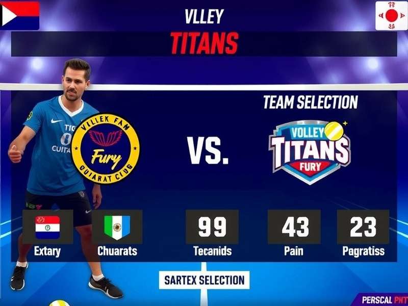 Volley Titans Gujarat Fury Gameplay